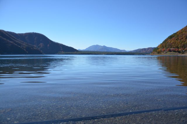 西湖　富士山　富士五湖絶景ポイント