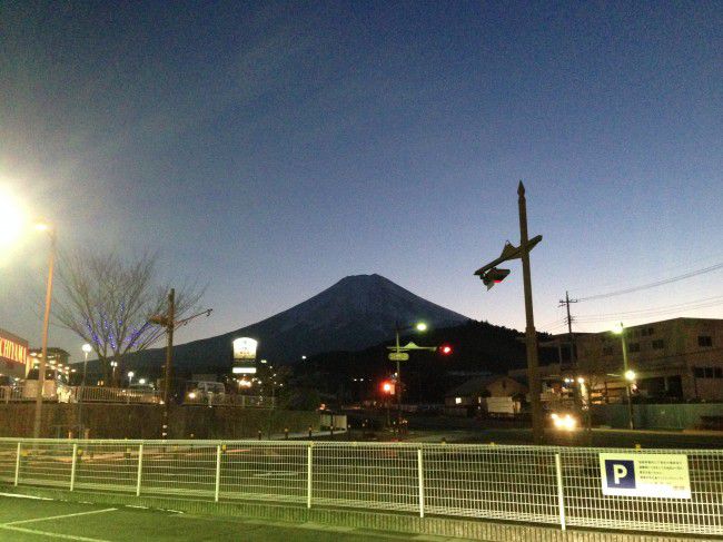 富士吉田市　富士山