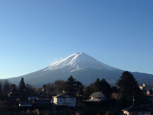 河口湖　12月