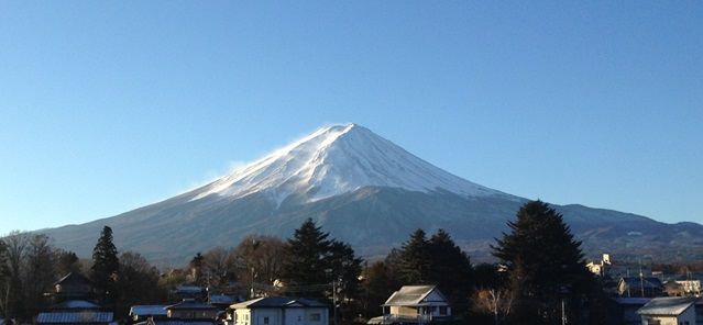 富士山の見えるホテル
