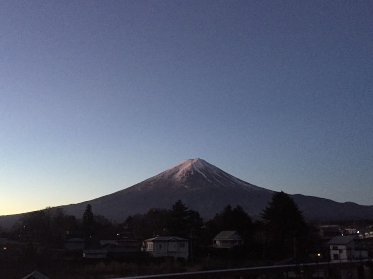 富士山　河口湖