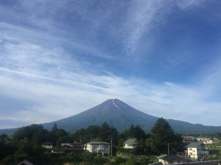 大池ホテル　河口湖　富士山