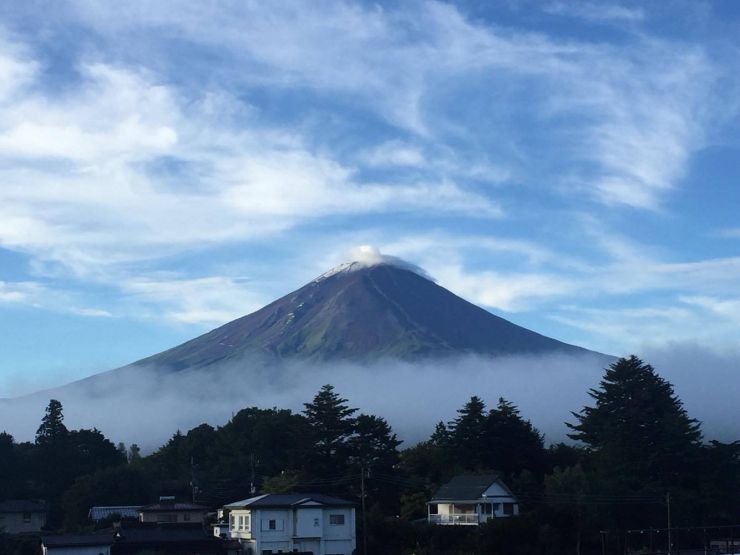 富士山　河口湖