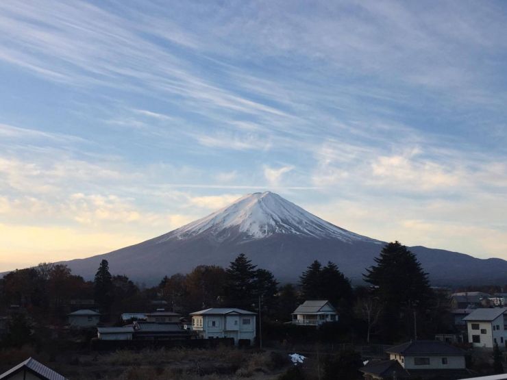 大池ホテル　河口湖　富士山