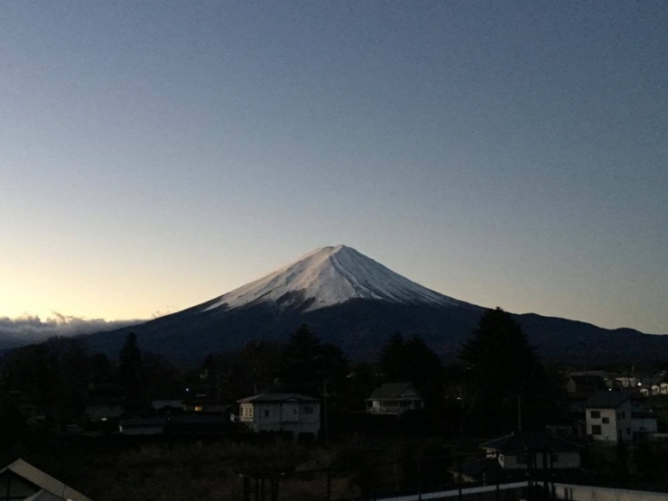 富士山　河口湖　大池ホテル