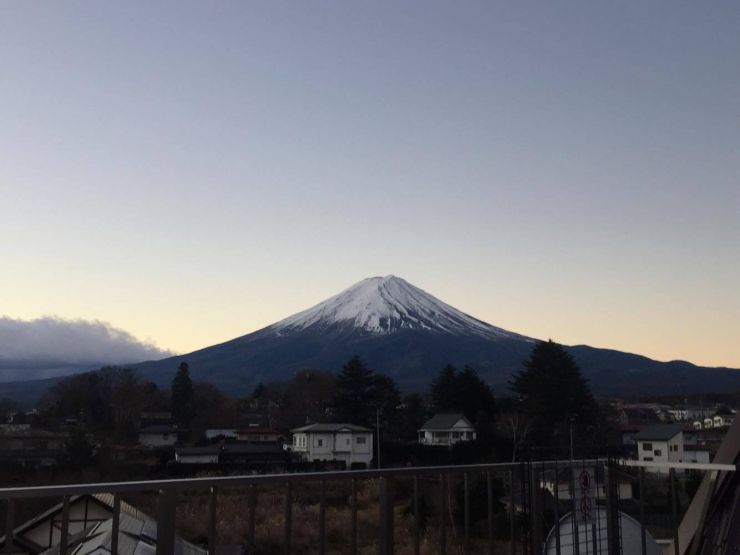 富士山　河口湖