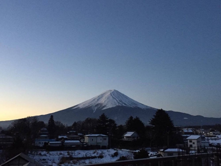 河口湖　富士山　大池ホテル