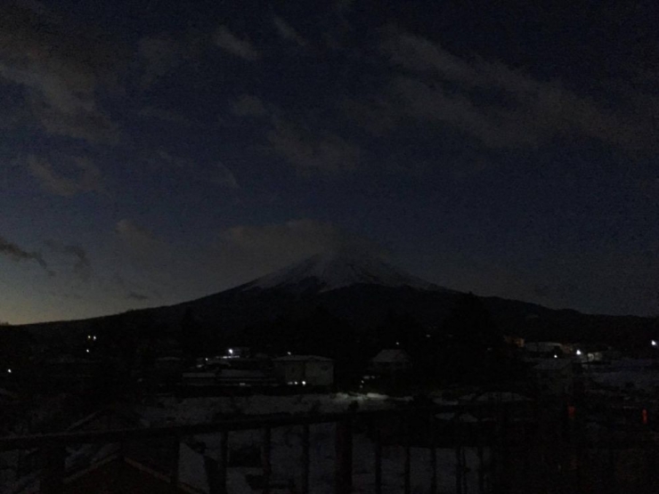 富士山　河口湖